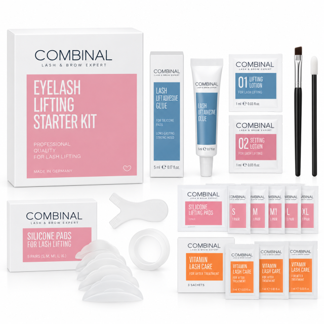 COMBINAL- Starter kit | ערכה לשיקום והרמת ריסים וגבות התחלה מקצועית